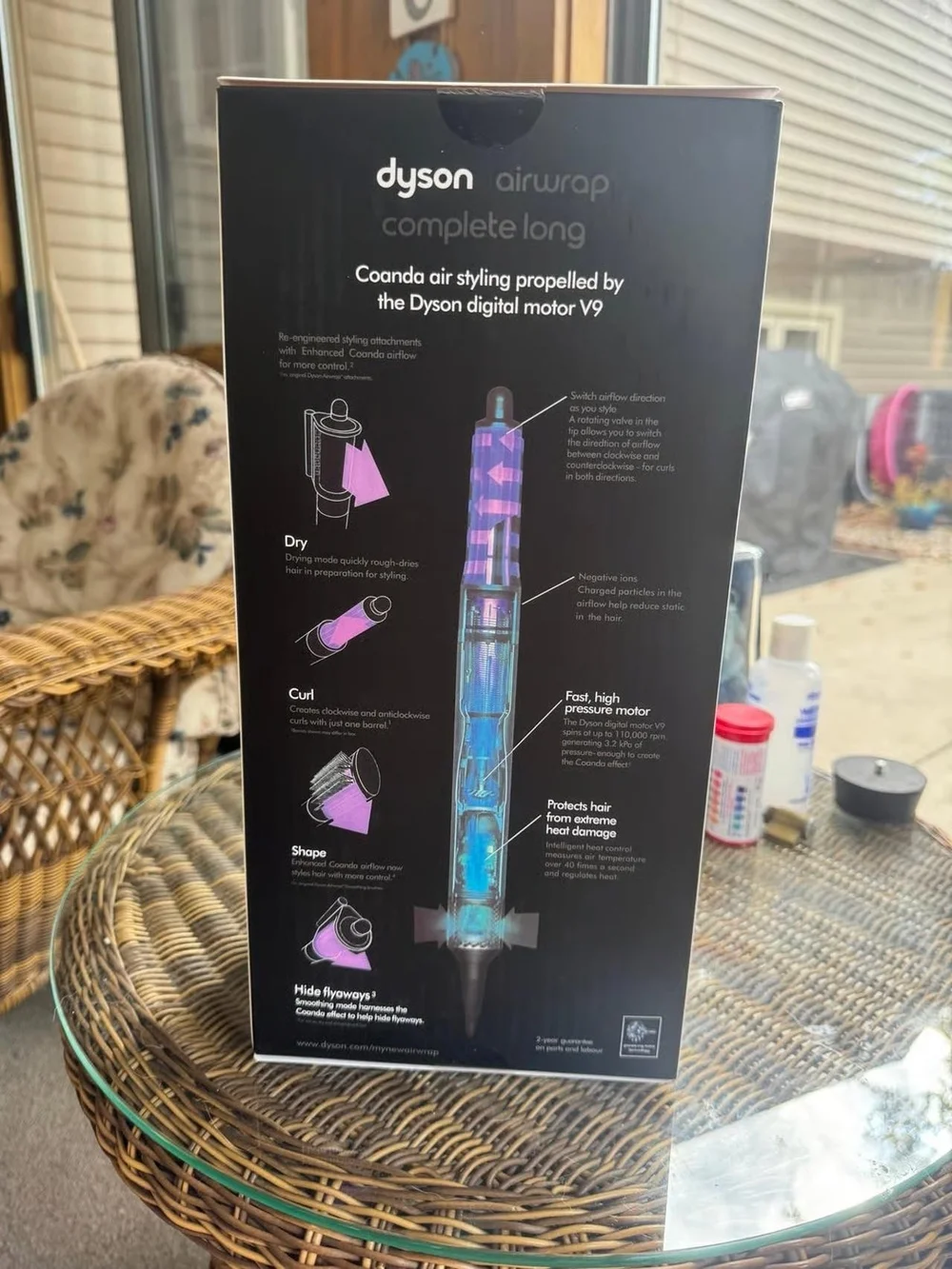 New Dyson Airwrap Multi-Styler Complete Long Ceramic Pink and Rose Gold